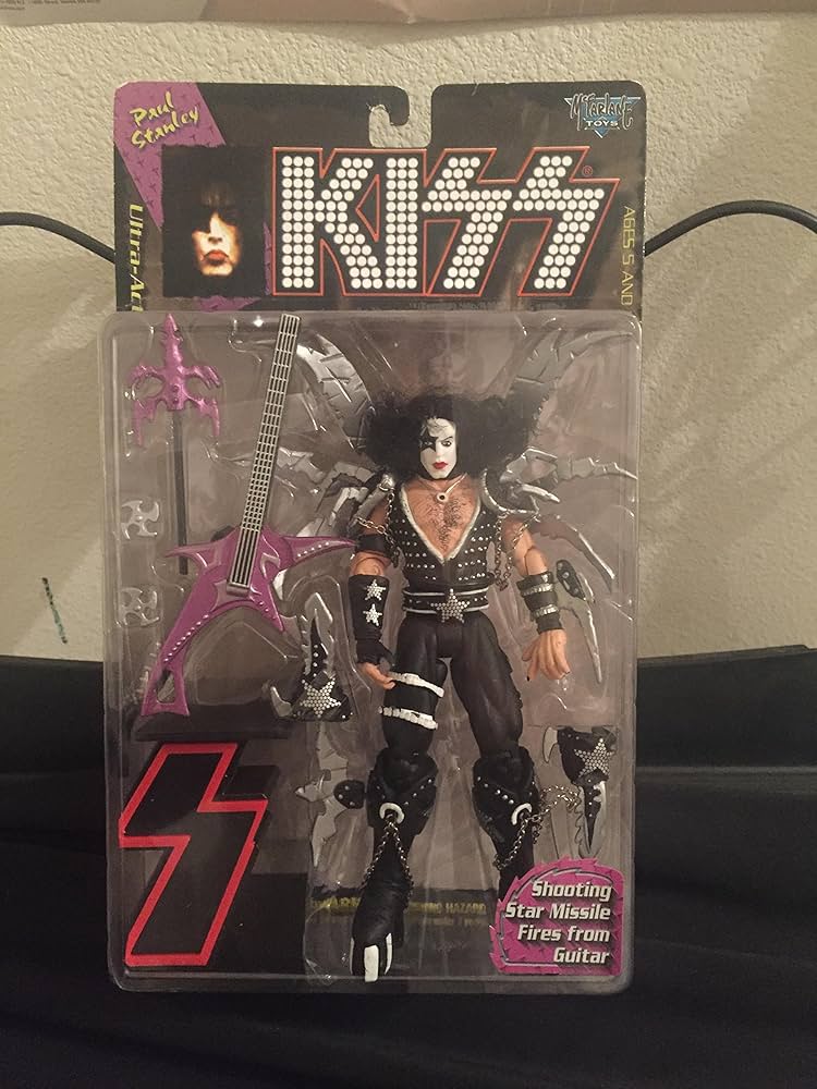 KISS Ultra-Action Figuresアクションフィギュア KISS ULTRA ACTION FIGURES 4 PC SET WITH ACCESSORIES